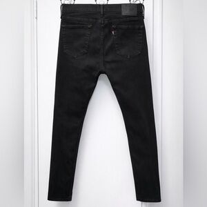 Mens Black Slim Fit Levis Jeans 34x34